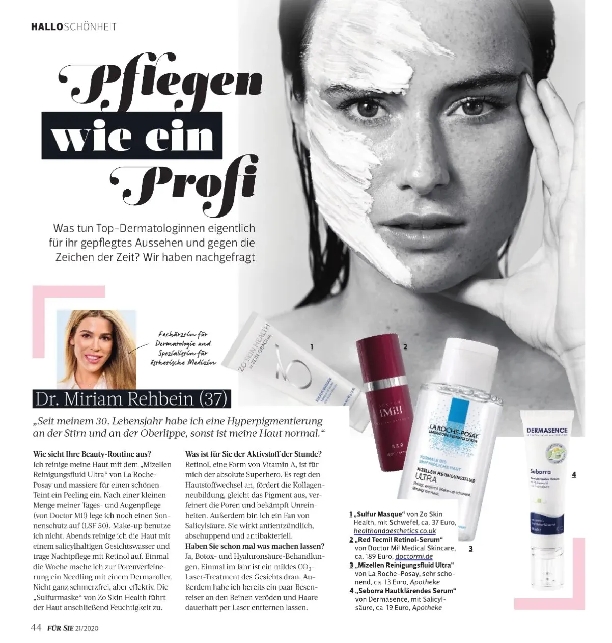 Für Sie — Pflegen wie ein Profi